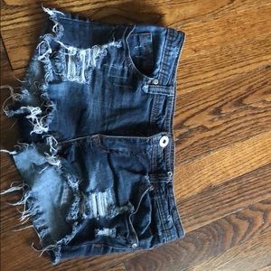 Jean shorts
